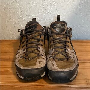 Columbia Men's Brown and Tan Trail Hiking Shoes